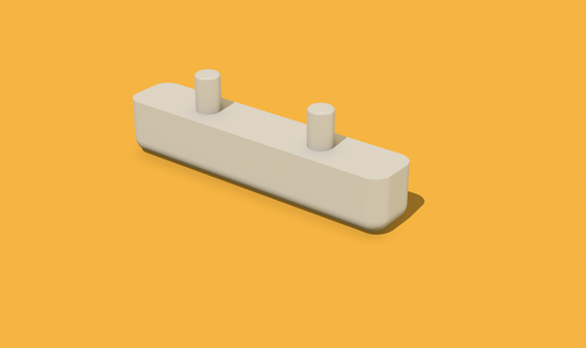 Sada 2 ks nožičiek na mieru MALM / IKEA komoda